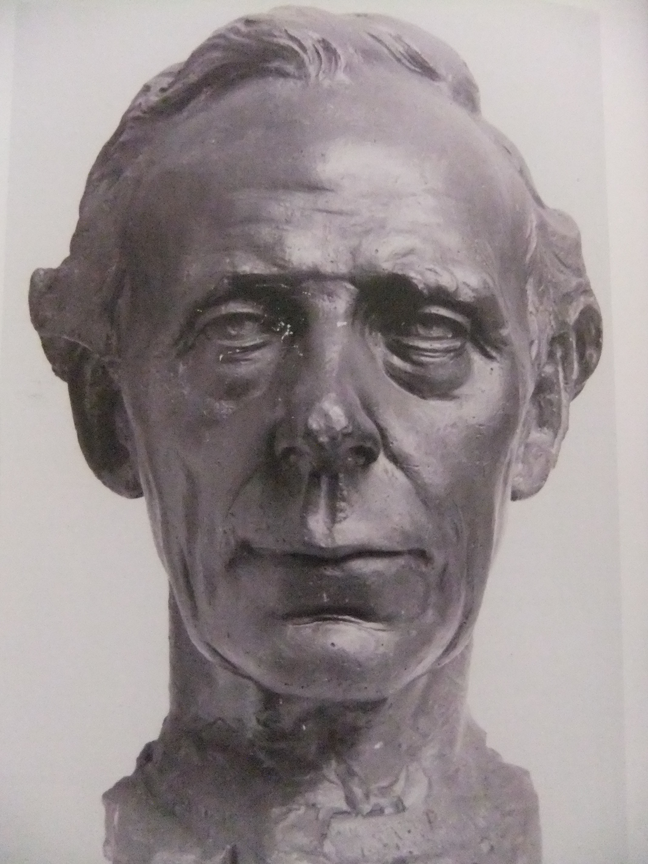 Bronze bust of Archbishop Daniel Mannix by Albert Power, 1921