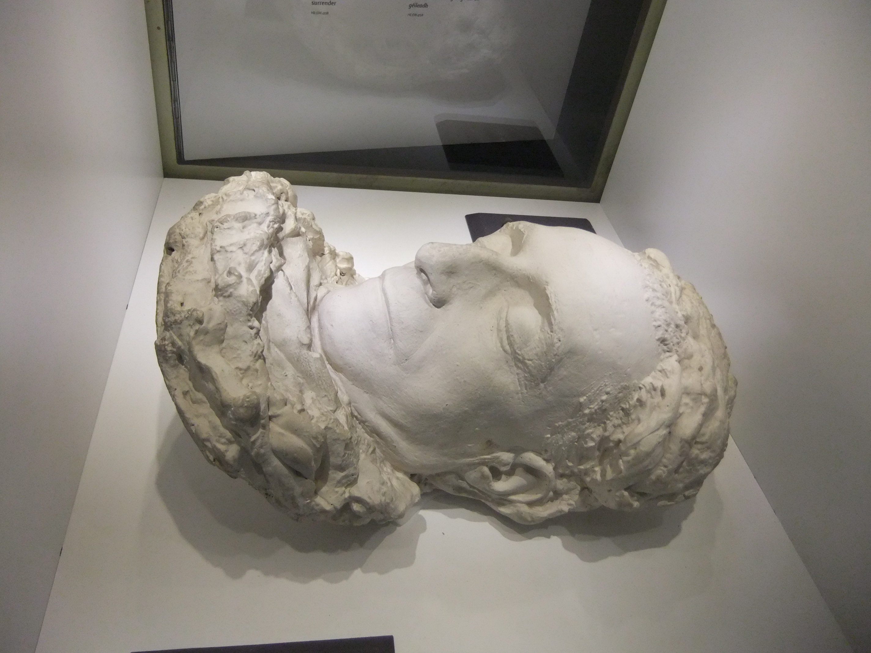 Death mask of Cathal Brugha, 1922