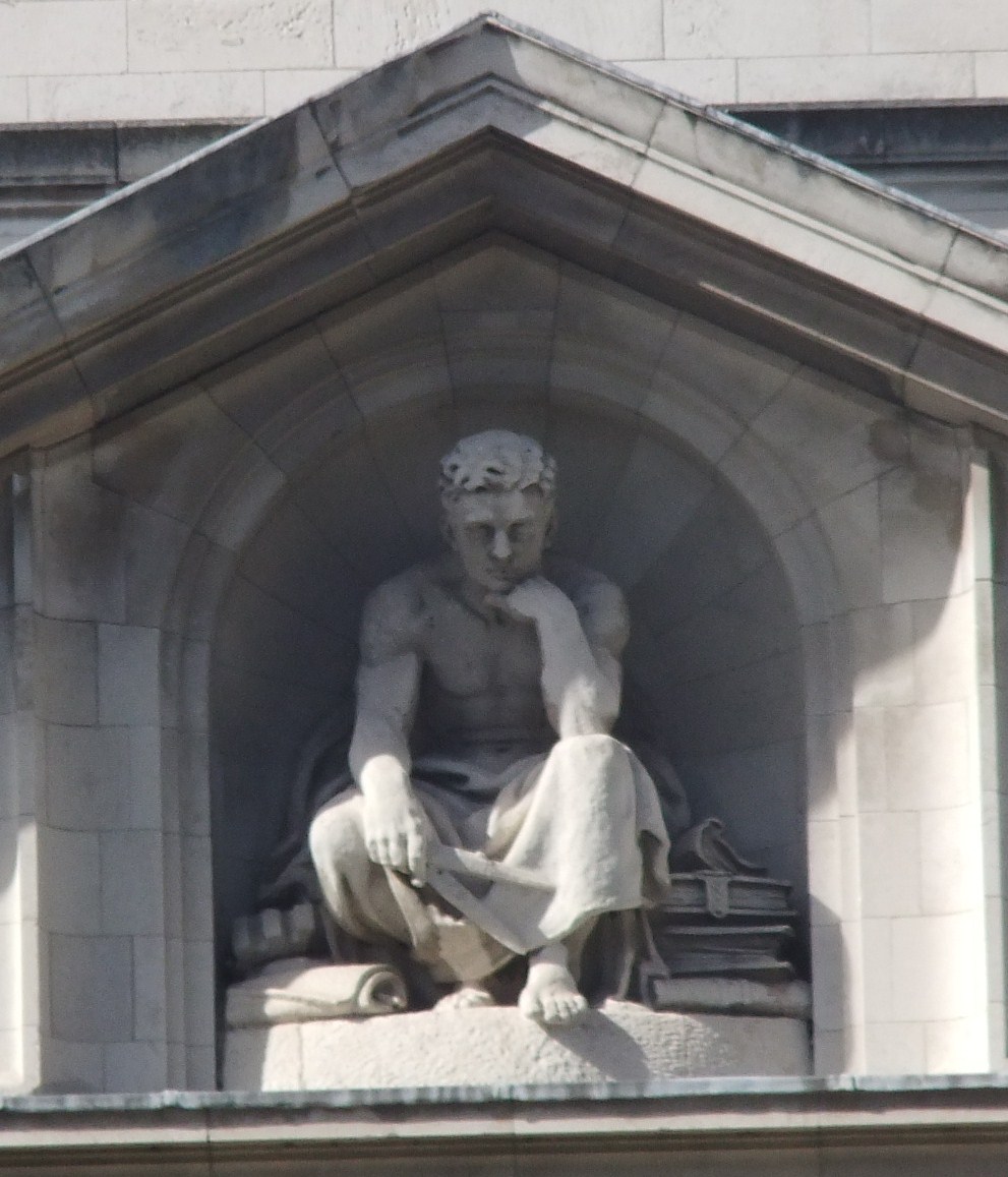 Figure of Science, Government Buildings Dublin, Albert G. Power 1911