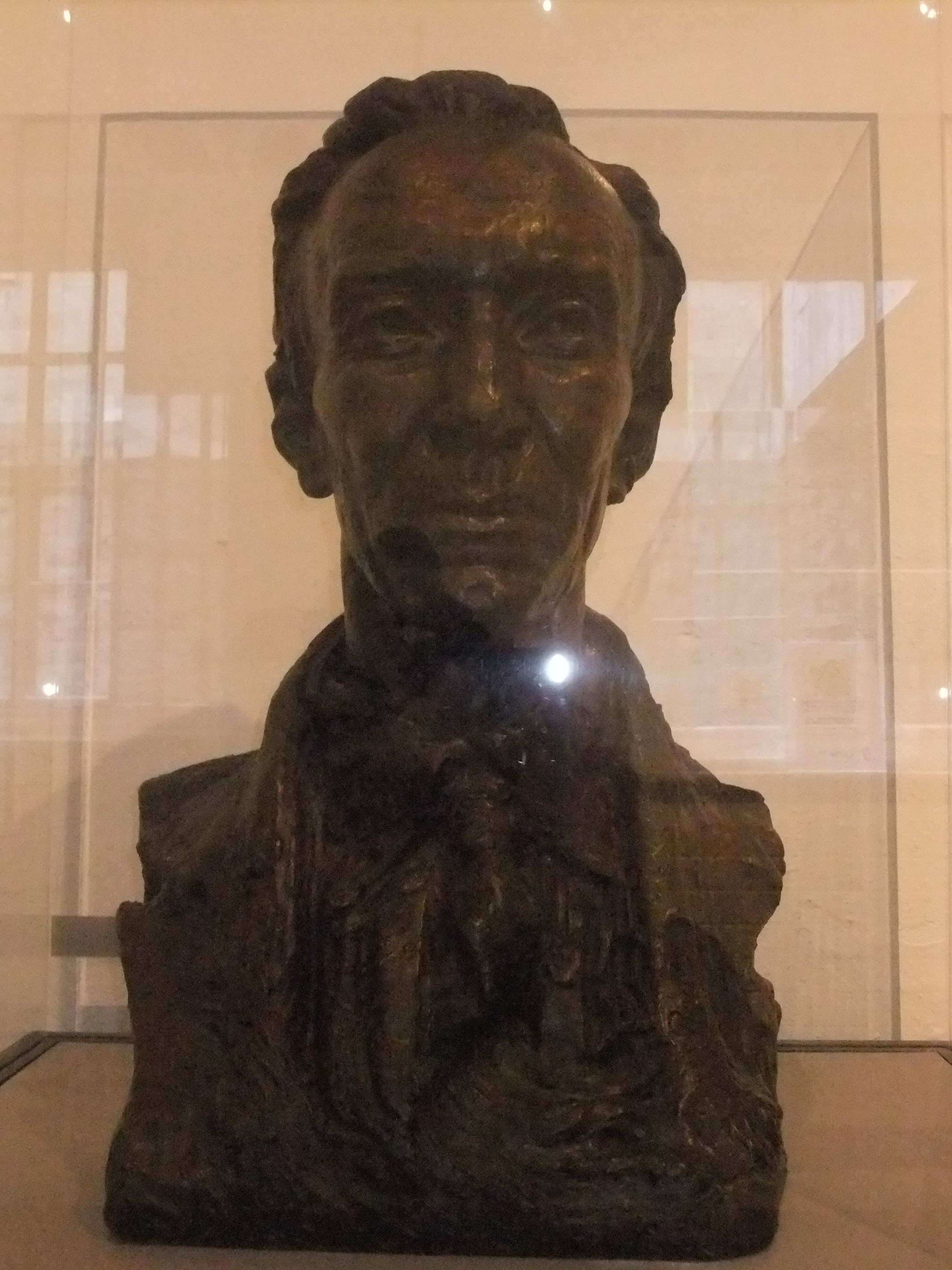 Peadar Kearney bust by James Power, Kilmainham Gaol, 1962
