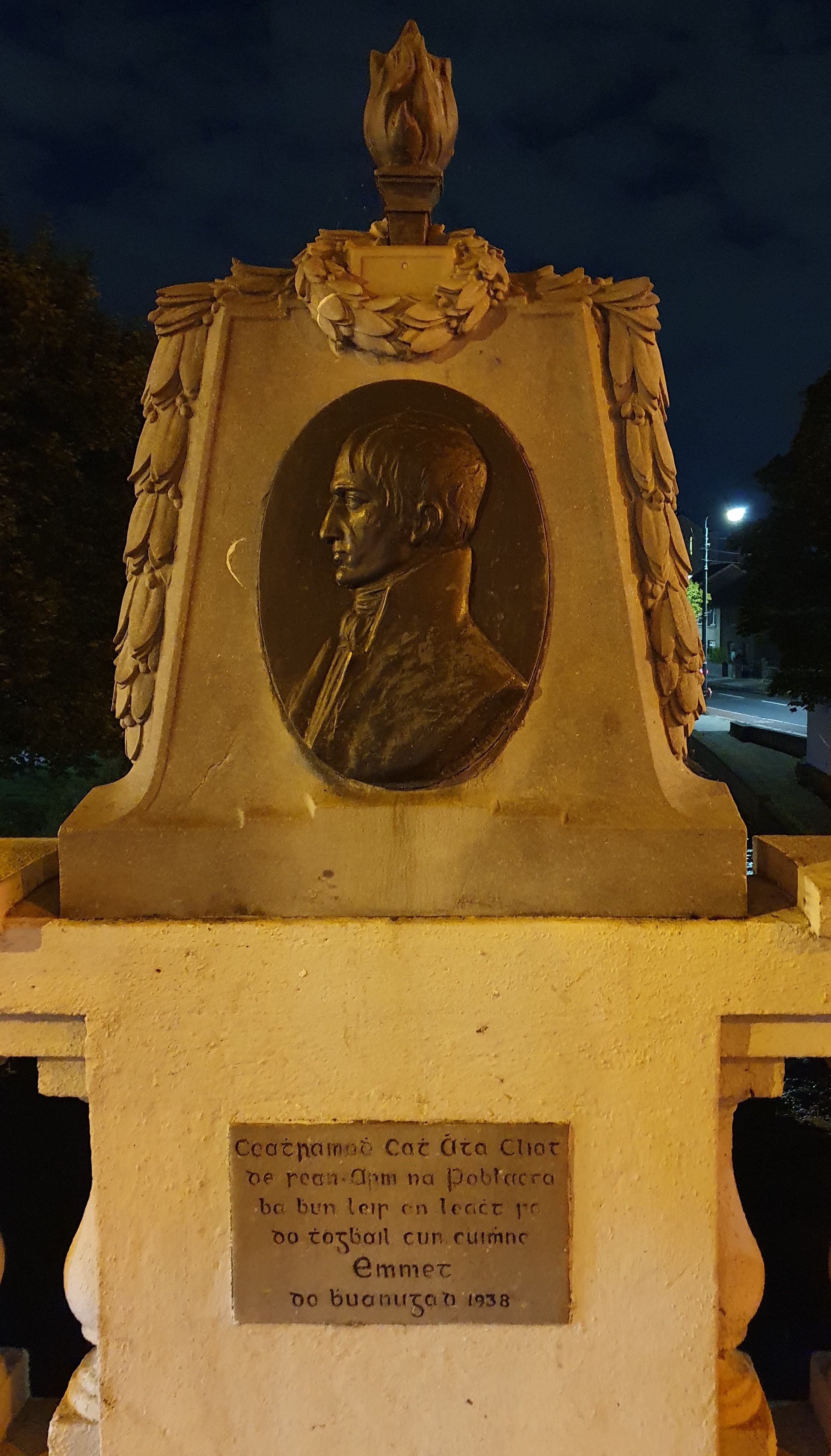 Robert Emmet Plaque, Harold's Cross Bridge, 1938