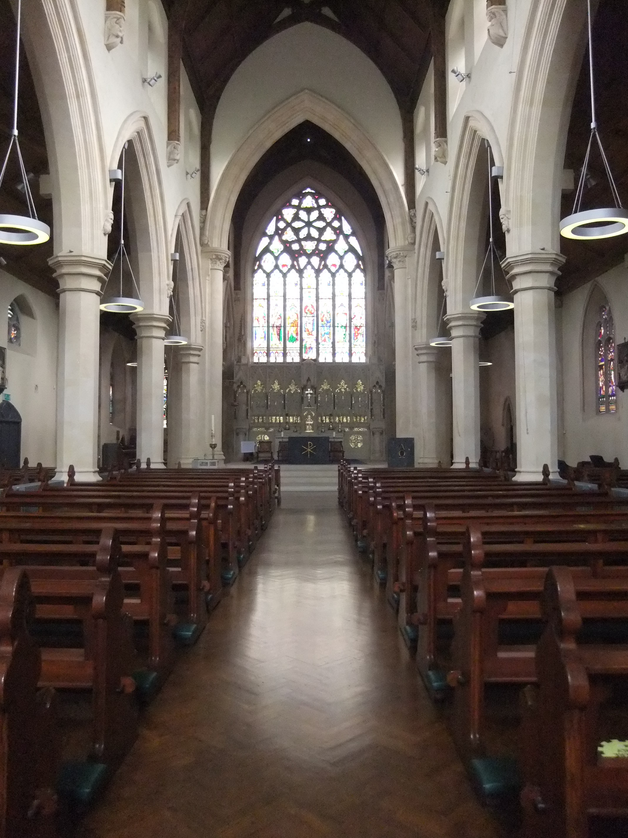 Nave and high altar, St Catherine's Church, Meath Street, Dublin